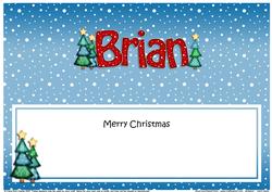 Xmas Brian Trees Matching Large Dl Insert
