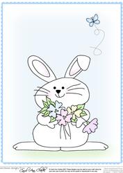 A4 Little Bunny