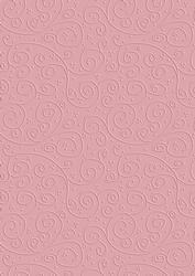 'swirls Embossed' Backing Paper - Pretty Daisy Colours