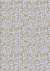 'gold Metallic Swirls' Backing Paper - Pretty Daisy Colours