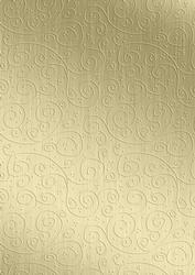 'metallic Swirls Embossed' Backing Paper