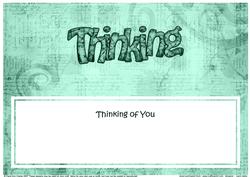 Thinking of You Clocks Matching Large Dl Insert
