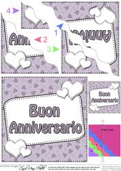 Italian Anniversary Hearts Wavy Corner Stacker