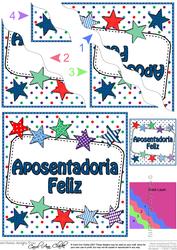 Portugese Retirement Stars Wavy Corner Stacker