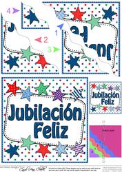 Spanish Retirement Stars Wavy Corner Stacker