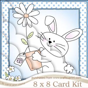 8 x 8 Little Bunny Kit with Scalloped Corners