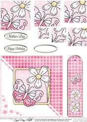 Butterfly Quick Card with Pyramage