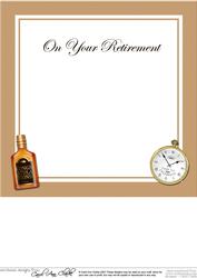 8 x 8 Retirement Insert Plate