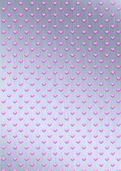 'coloured Metallic Hearts' Backing Paper
