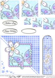 Butterfly Quick Card with Pyramage