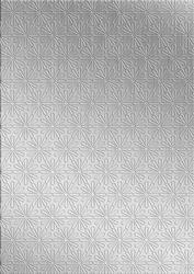 'metallic Daisy Embossed' Backing Paper