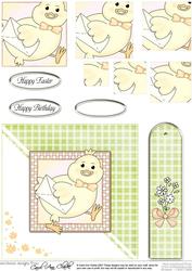 Little Chick Quick Card with Pyramage