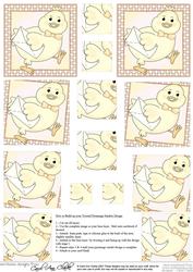 Little Chick Twisted Pyramage Sheet