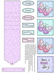 Fluttery Butterfly Waterfall Sheet