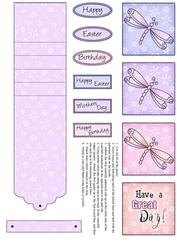 Dreamy Dragonfly Waterfall Sheet