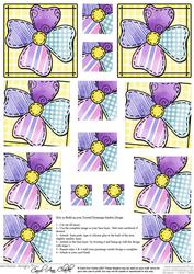Patchwork Petals Twisted Pyramage Sheet
