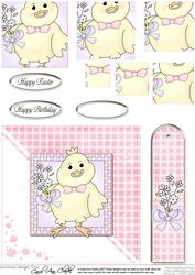 Little Chick Quick Card with Pyramage