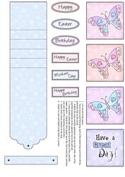Fluttery Butterfly Waterfall Sheet