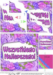 Polish Birthday Wavy Corner Stacker