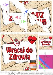 Polish Get Well Medical Wavy Corner Stacker