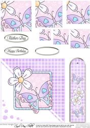 Butterfly Quick Card with Pyramage