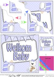 Dutch New Baby Boy Wavy Corner Side Stacker