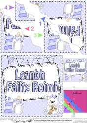 Irish New Baby Boy Wavy Corner Side Stacker