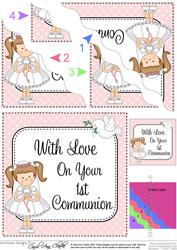 1st Communion Wavy Corner Side Stacker