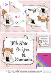1st Communion Wavy Corner Side Stacker