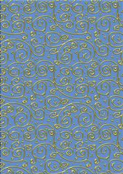 'gold Metallic Swirls' Backing Paper - Flowers and Pearls Co