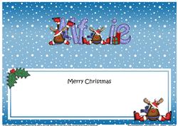 Xmas Alfie Rudolph Matching Large Dl Insert
