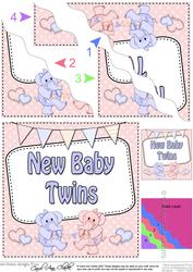 New Baby Twins Wavy Corner Side Stacker