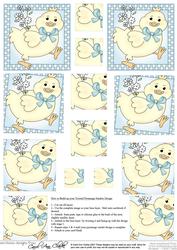 Little Chick Twisted Pyramage Sheet