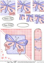 Butterfly Quick Card with Pyramage