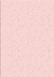'swirls Embossed' Backing Paper
