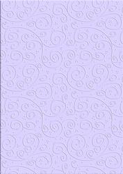 'swirls Embossed' Backing Paper