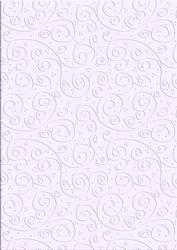 'swirls Embossed' Backing Paper