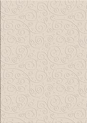 'swirls Embossed' Backing Paper