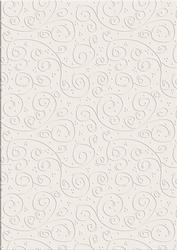 'swirls Embossed' Backing Paper