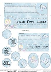 Tooth Fairy Bag Toppers Tags & Greetings