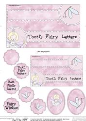 Tooth Fairy Bag Toppers Tags & Greetings