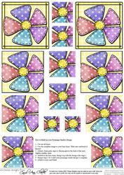 Patchwork Petals Pyramage Sheet