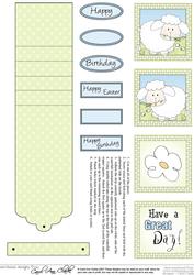 Little Lamb Waterfall Sheet