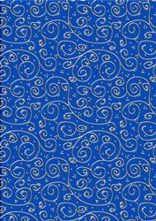 'metallic Swirls - Silver' Backing Paper