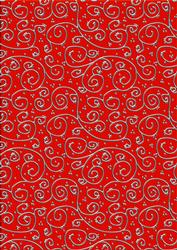 'metallic Swirls - Silver' Backing Paper