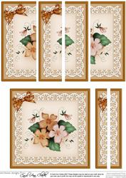 Pretty Viola Quick Card with Side Stacker Topper