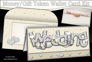 Wedding Money or Gift Wallet Card Kit