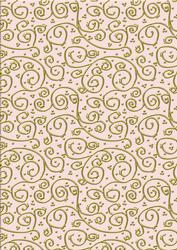 'gold Metallic Swirls' Backing Paper