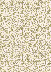 'gold Metallic Swirls' Backing Paper