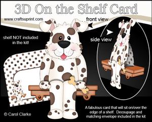 cup606249_359 - 3D on the Shelf Card Kit - Spot the Spotty Dog